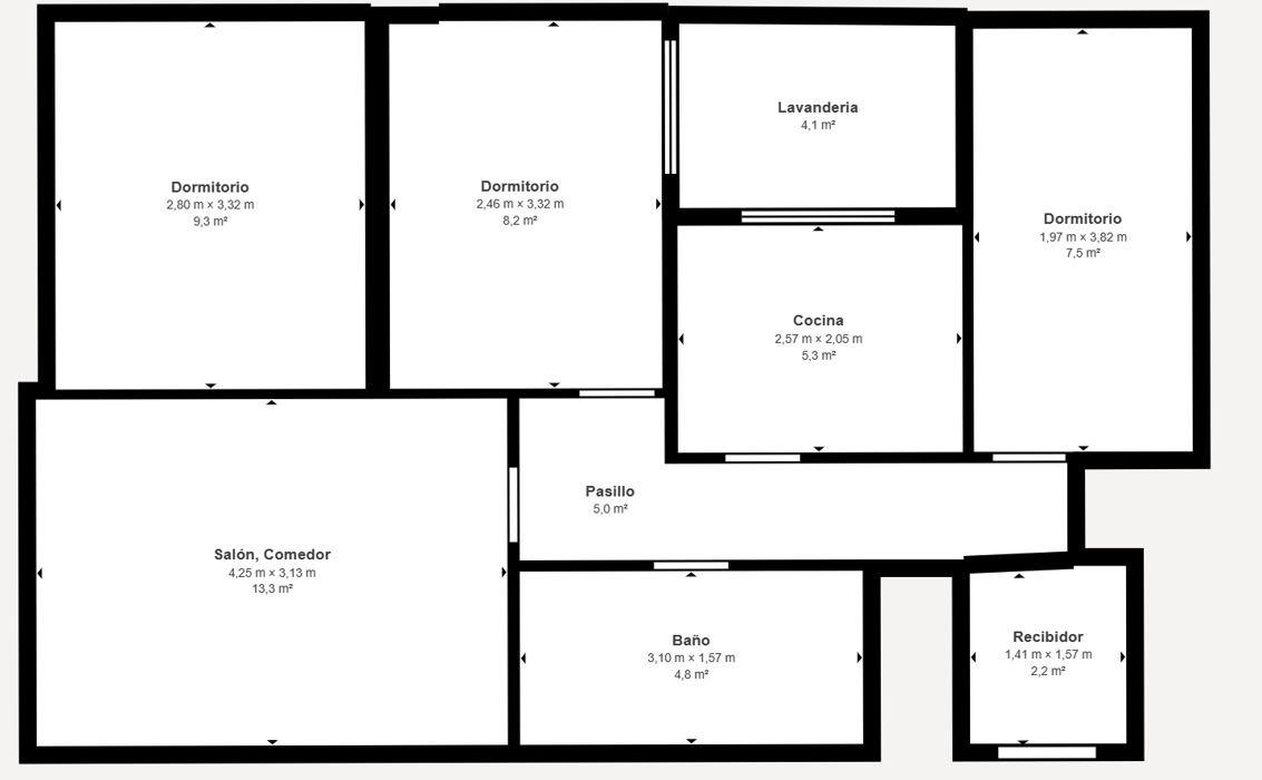 Preu Competitiu per a pis pràctic de 3 habitacions a Santa Margarida de Montbui – 24