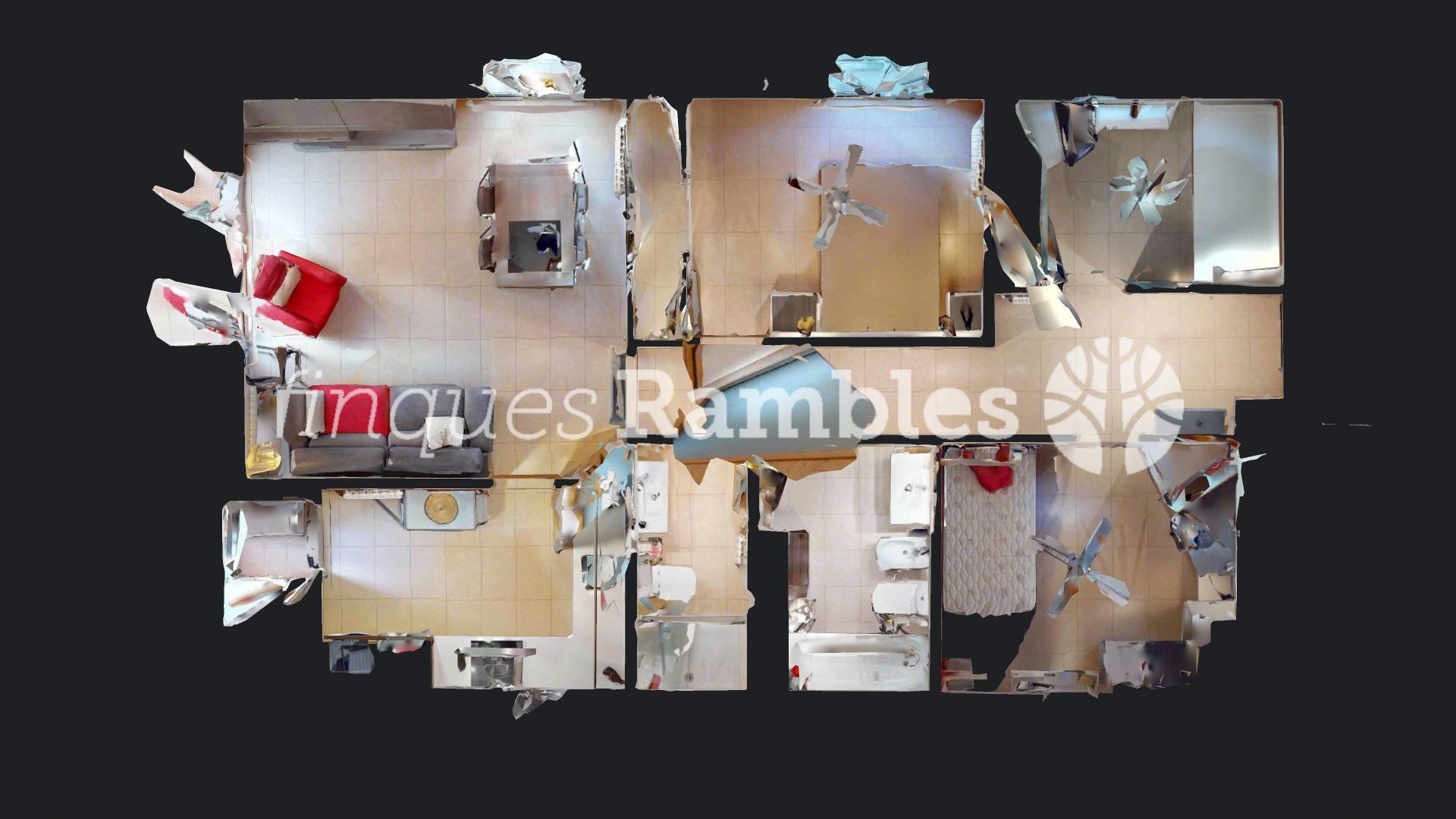 MAGNIFIC PIS EN VENTA AL BARRI DE LES FLORS – 26