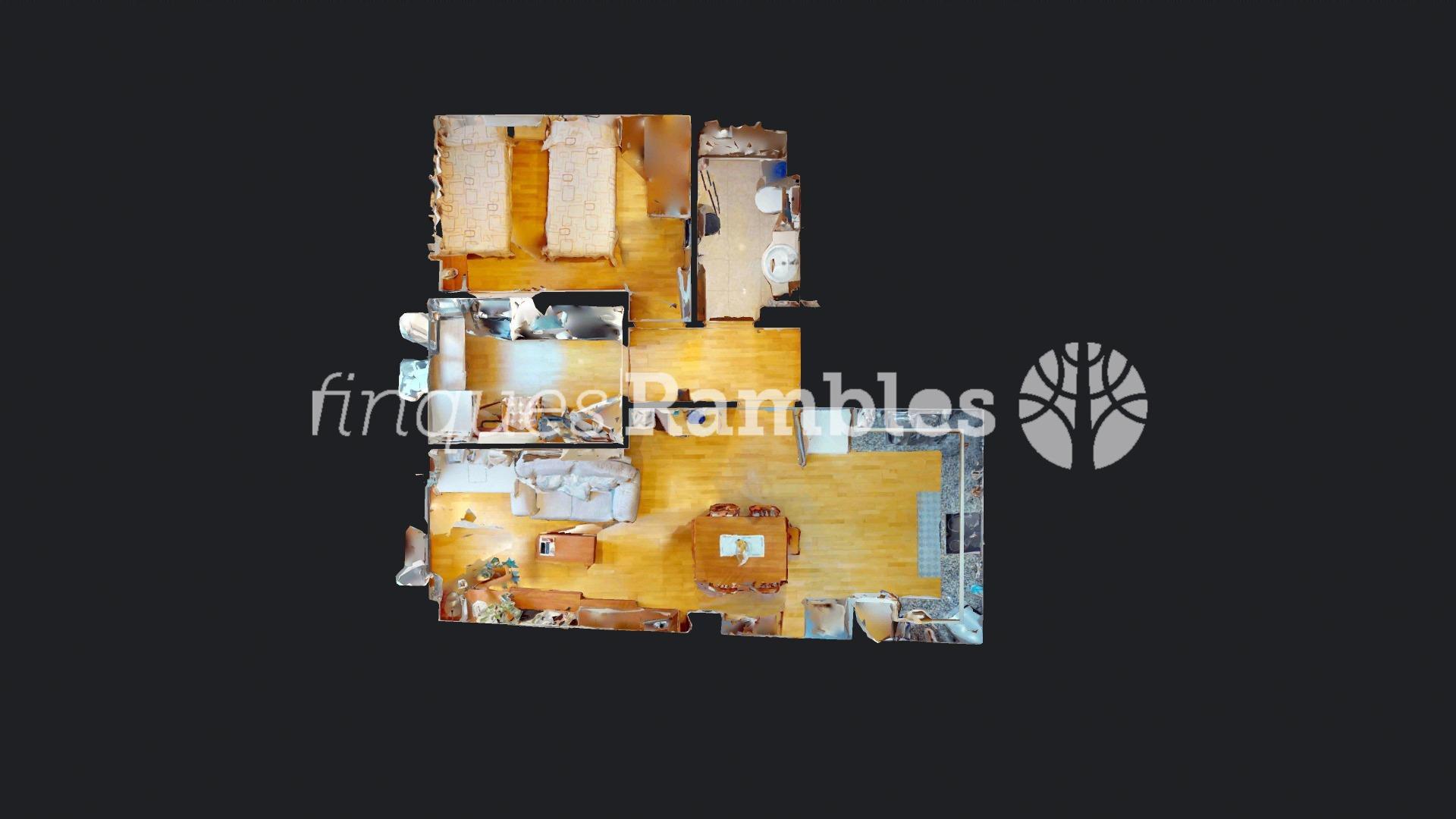 Acollidor pis de 2 habitacions amb plaça d’aparcament a Igualada.