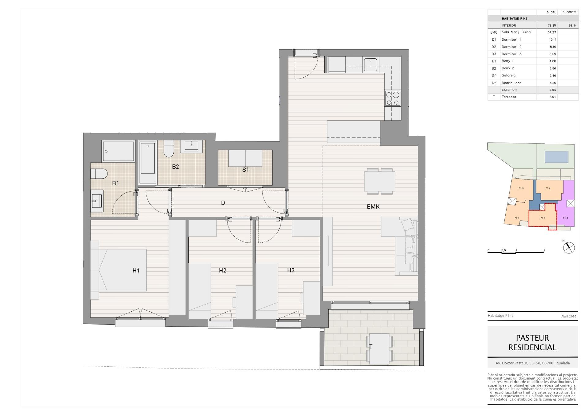 Pasteur Residencial: Propera construcció al barri de Set Camins d’Igualada